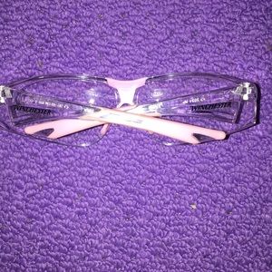 Winchester Shooting Glasses w Baby Pink Tips